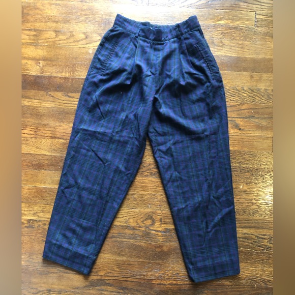 Vintage Plaid Trousers - Picture 1 of 3